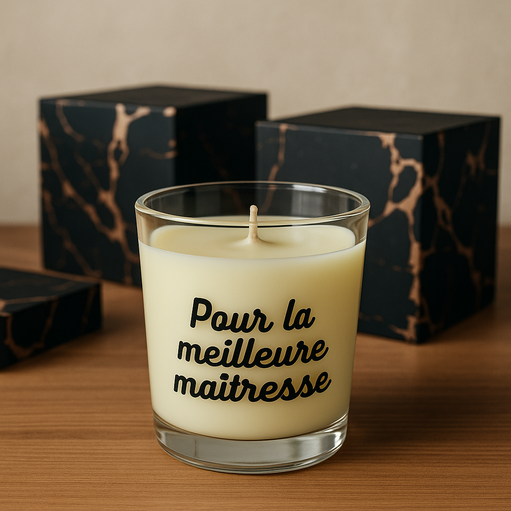 Bougie personnalisée - Bougie 21H