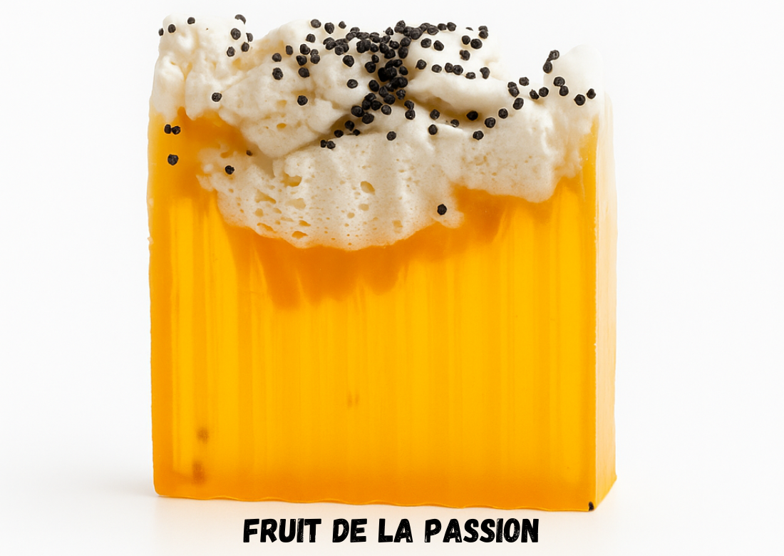 Savon solide en tranche