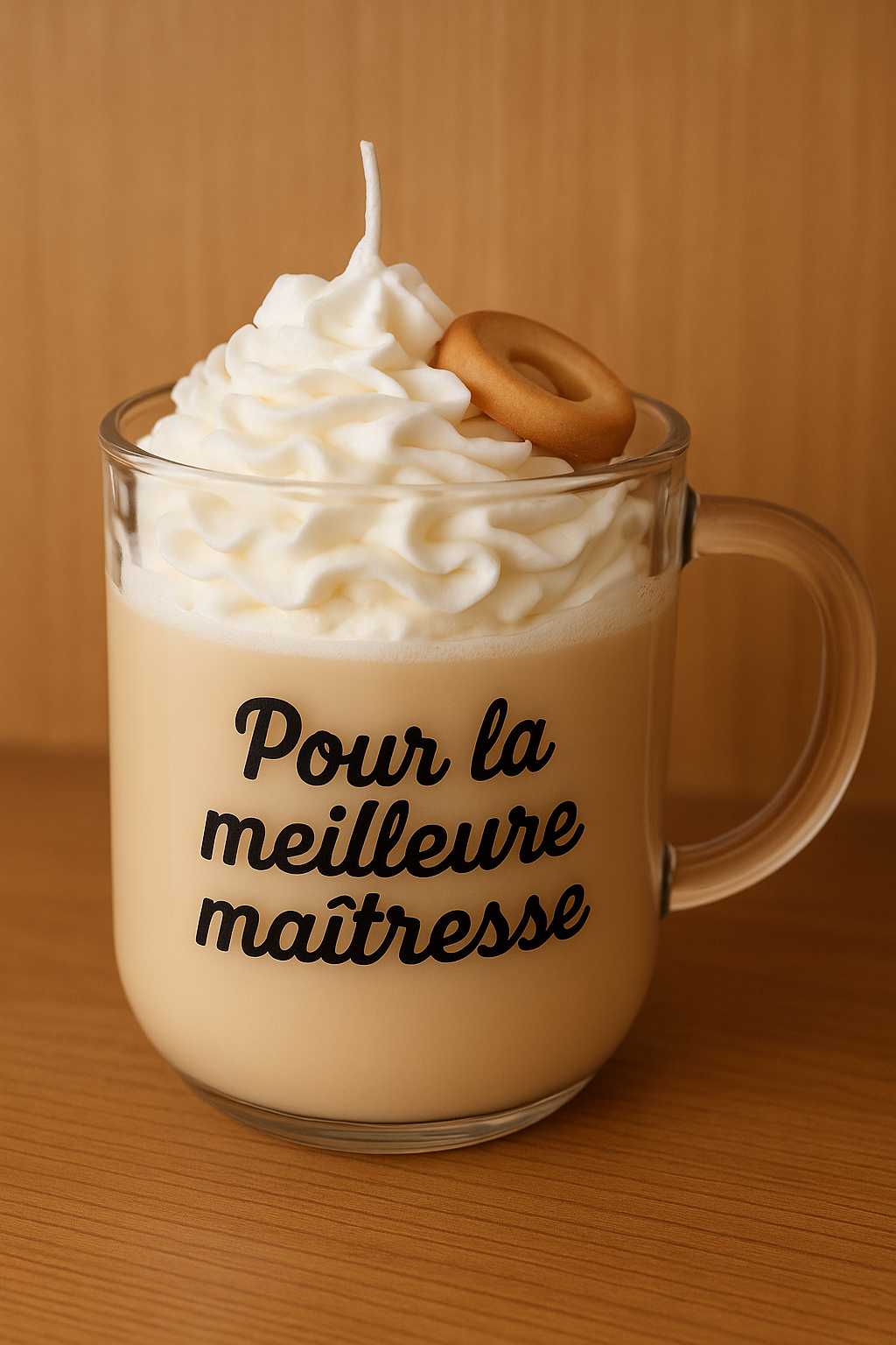 Bougie personnalisée - Chantilly